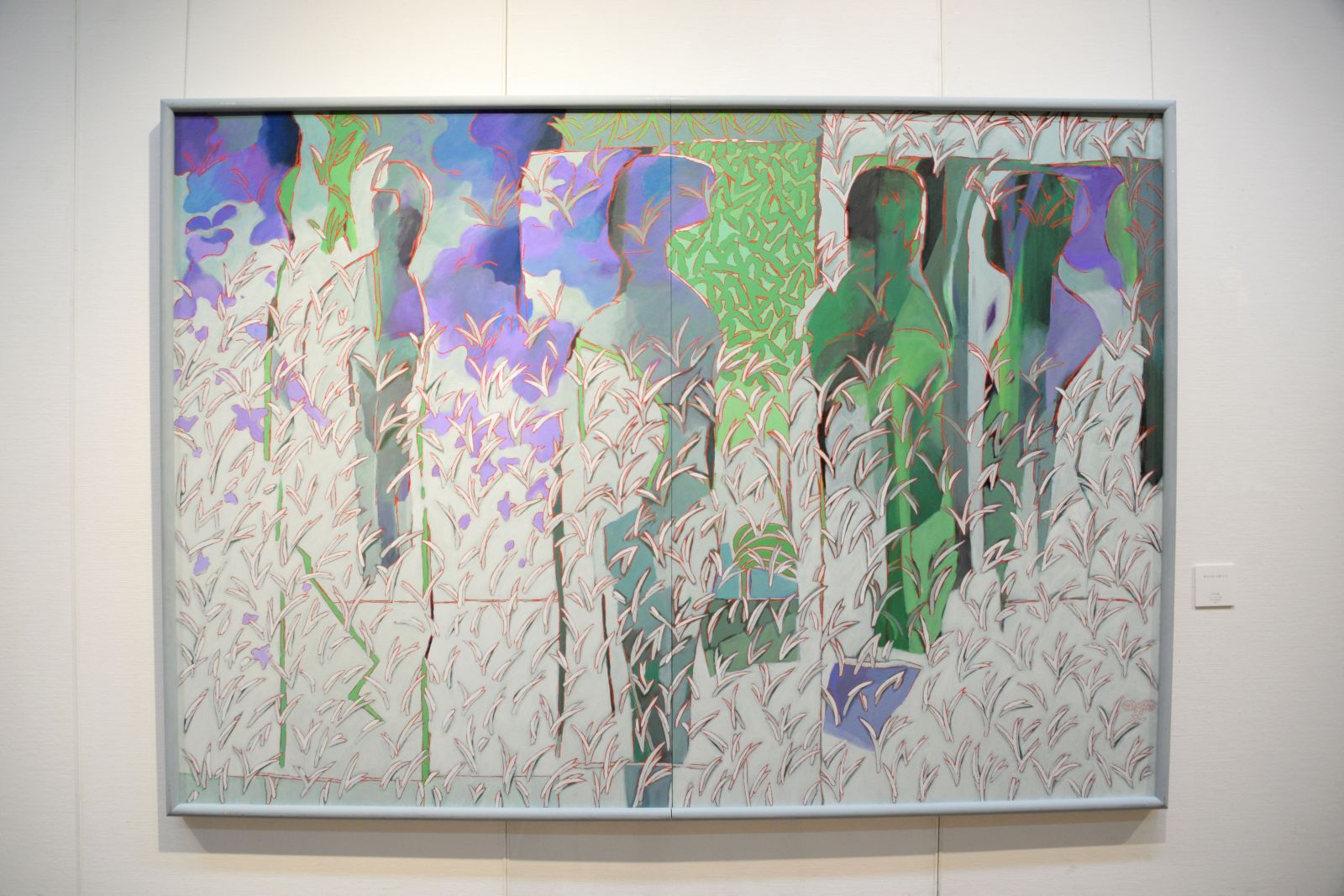 中原史雄、【東風綵景の図02-6】、希少な大判額装用画集より、美品 中原史雄、【東風綵景の図02-6】、希少な大判額装用画集より、美